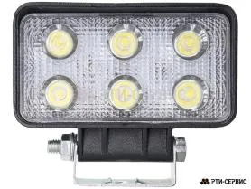 Фара светодиодная для спецтехники LED, 10-30 В, 18W - фото 1