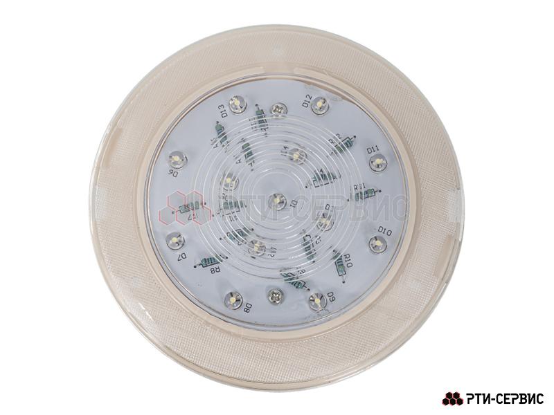 Светильник для салона автофургона, LED, ø115 мм, 12В - фото 1