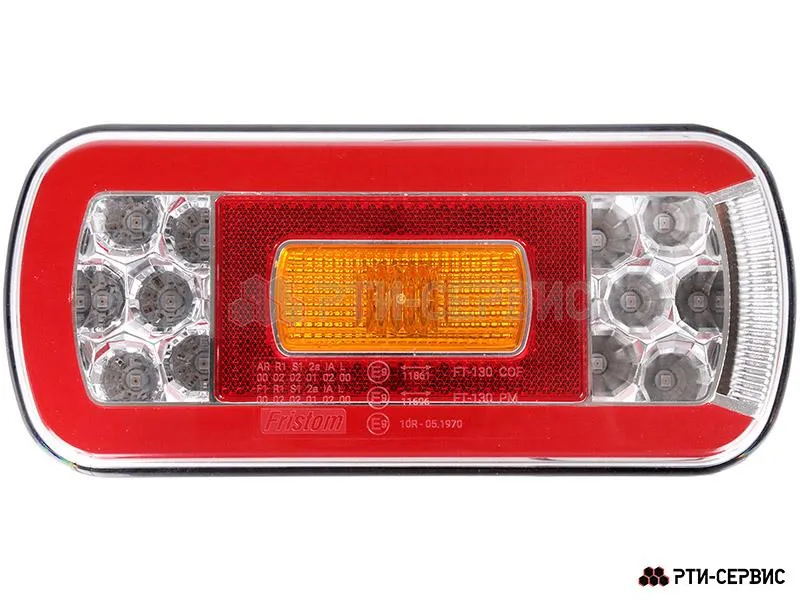 Фонарь задний левый 6ти-функциональный LED 12-24 В 