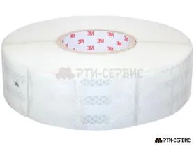 Лента светоотражающая для тента 0,05*45 м белая - фото 4